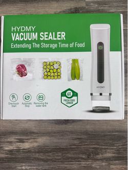 Portable Compact Vacuum Sealer with Visible Water Tank (+10 Bags) - NEW