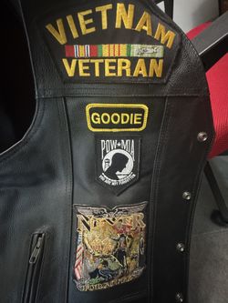 Leather Vest Patch Sewing Or Purchase