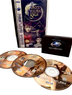 Panzer Dragoon Saga w/4 In 1 Region Free Cartridge 