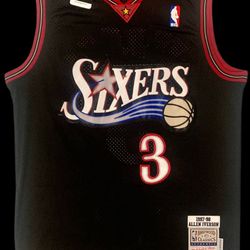 Allen Iverson 76ers nba jerseys