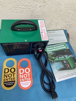 Ozone Generator Air Purifier with Accessories