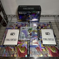 Magic Final Fantasy Collector Booster Box Pack And Gift Bundle
