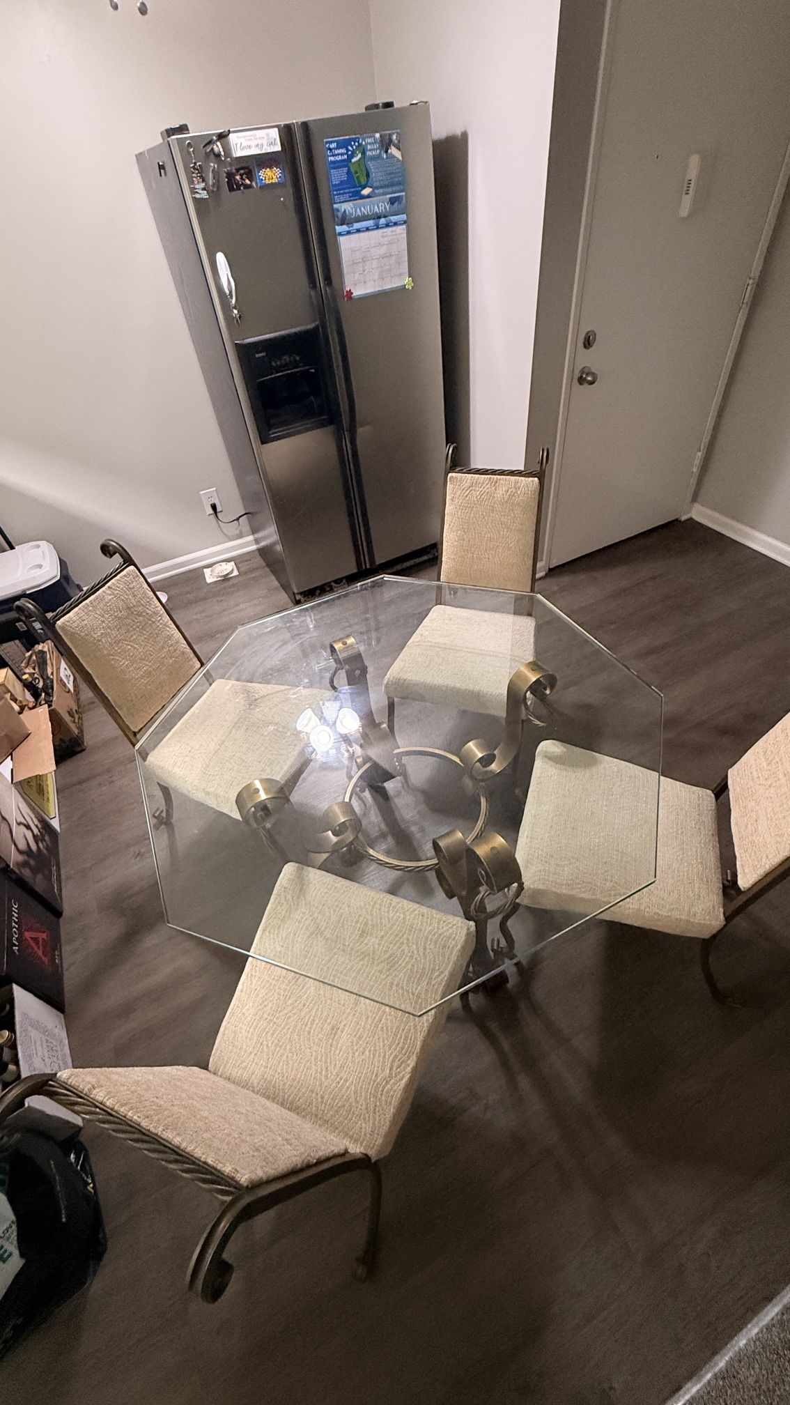 BRONZE DINNING TABLE