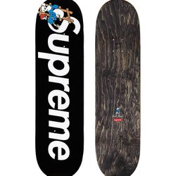 SUPREME 'The Smurfs' 2020 Skateboard Deck (black)