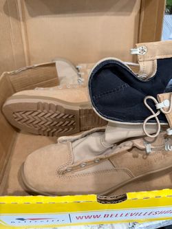 Belleville Steel Toe Boots size 9