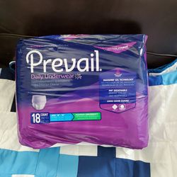 Prevail For Women Daily Disposable Underwear Large Maximum 18 Ct (NEW)  Prevail Disposable Underwear Large Overnight 14 Ct ($25) Both for Sale in  La Mirada, CA - OfferUp