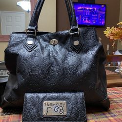 Black Hello Kitty Bag