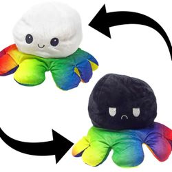 Reversible Octopus Plushies 