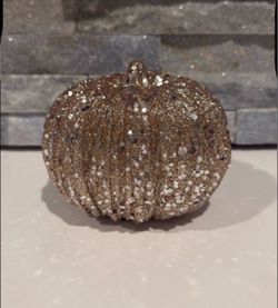 Glittered pumpkin