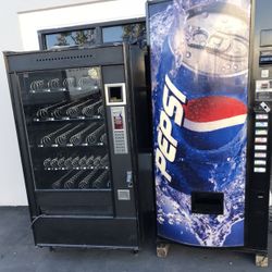 Soda And Snack Vending Machines $990