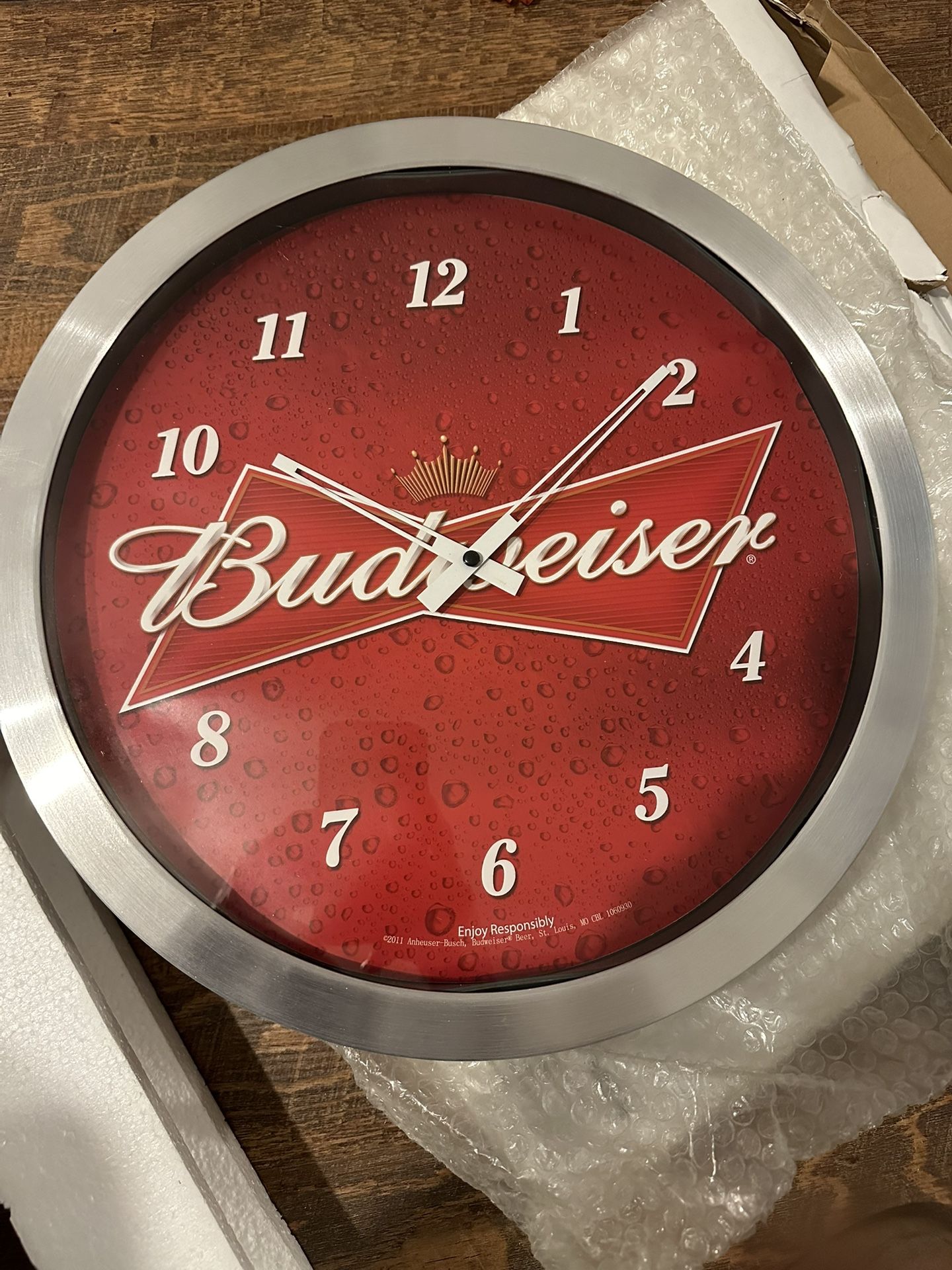 Budweiser clock