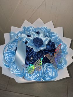 Flower bouquet 🩵