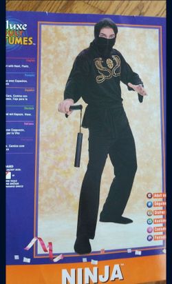 Adult Ninja Holoween costume