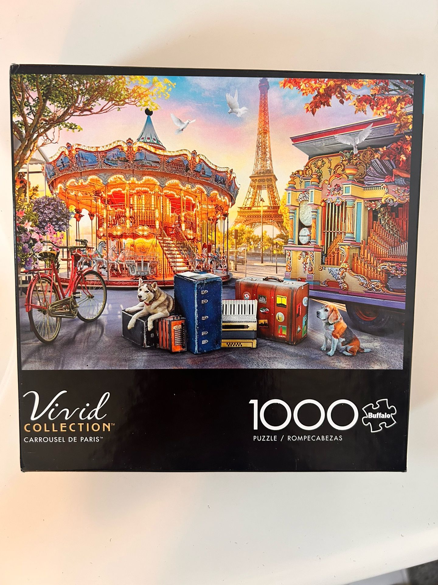 Buffalo Games Carousel De Paris - 1000 Piece Puzzle