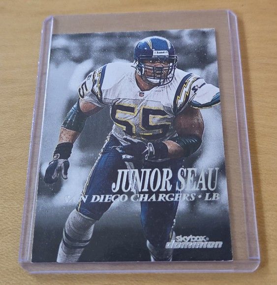 1999 SkyBox Dominion #197 Junior Seau San Diego Chargers HOF