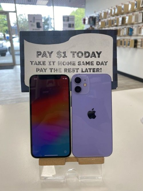 ๐ฑ iPhone 12 mini โ Just $169 or $1 Down! Save 80% Today ๐ฅ