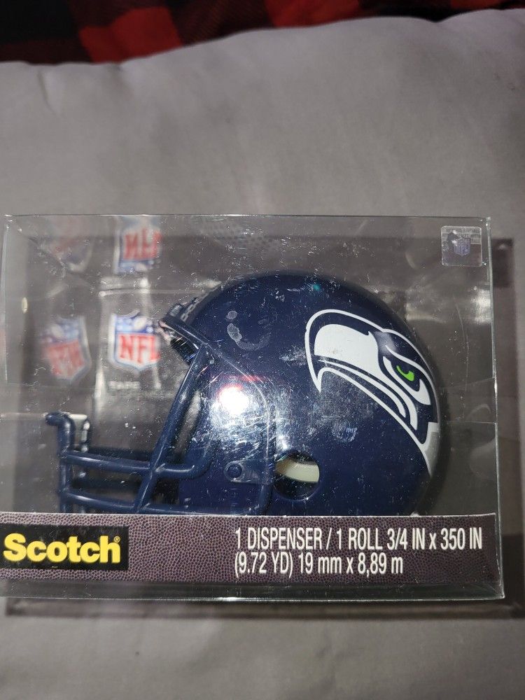 Seahawks tape dispenser top