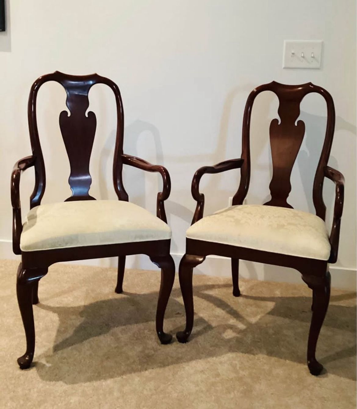 Councill Dining ArmChairs 2 for $700 or 1 for $400
