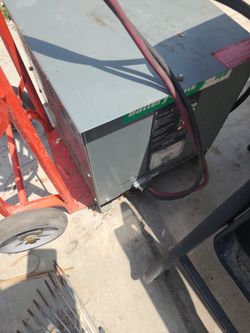 Forklift charger.