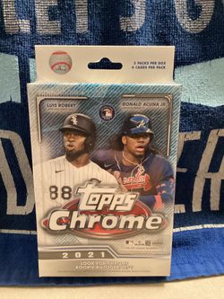 2021 Topps Chrome Hanger Box