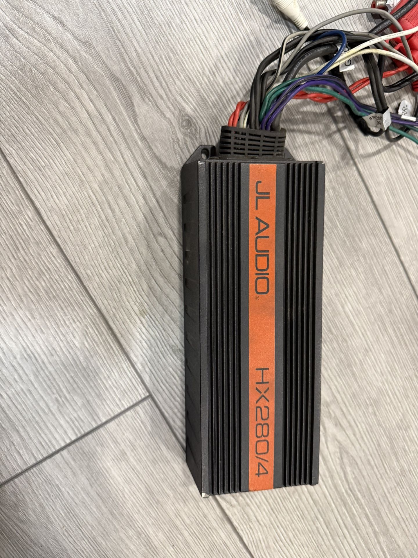 Used JL AUDIO SYSTEM HX280/4 AMP AMPLIFIER 280 WATT 4-CHANNEL