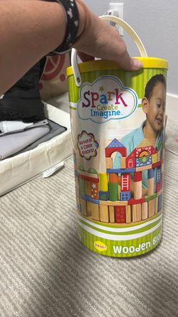 Spark Create Imagine Wooden Blocks Set