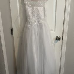 Girls First Communion Dress