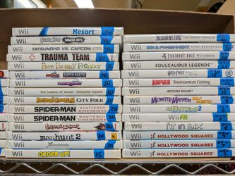 Nintendo Wii Games 
