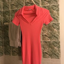 PINK body Fitting Dress