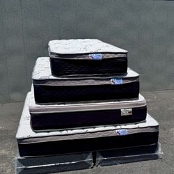 Pillowtop Mattress And Box Springs 