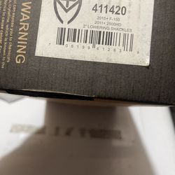 2015+ Ford F150 Lowering Shackles 