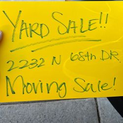 YARD SALE