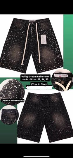 VALLEY DREAMS JORTS Rhinestones