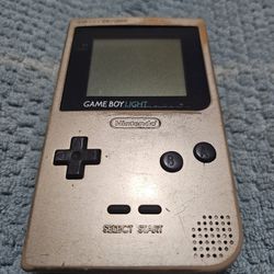 Gameboy Light Gold