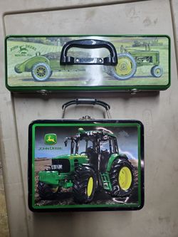 John Deere Tin Boxes
