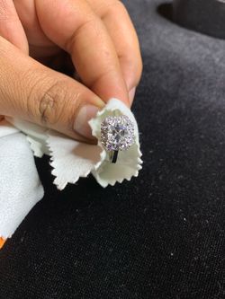925 Diamond Ring Passes Diamond Testers