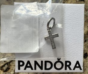2 New Pandora Charms: Cross & Stiletto