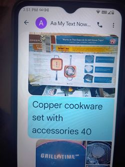 Cooper cookware