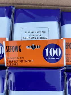 SEFOWG brand card sleeves