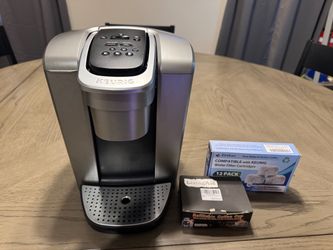 Keurig K-Elite Single Serve Coffee Maker + Reusable K-Cup & Filters