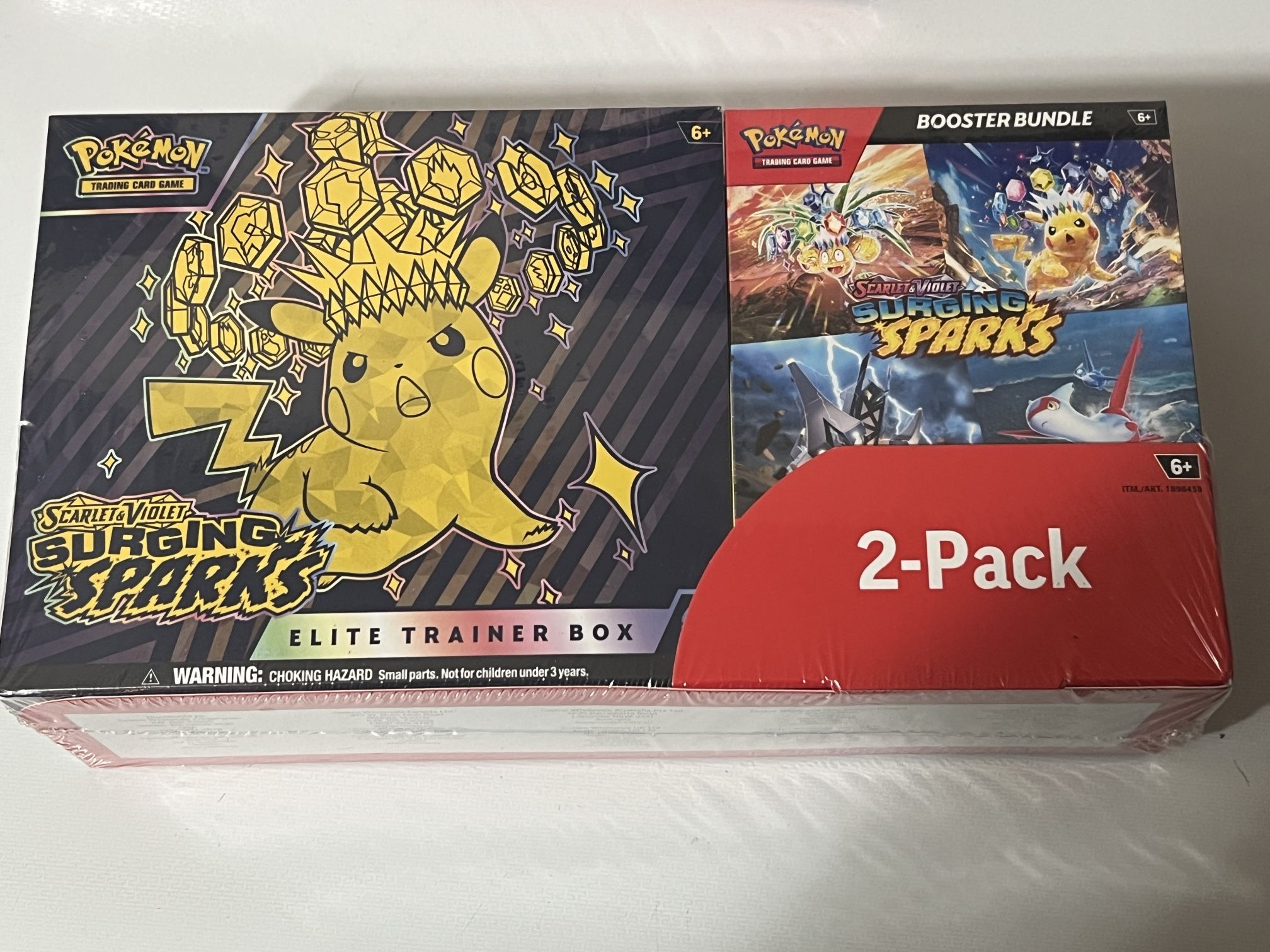 Pokemon TCG Surging Sparks ETB + Bundle