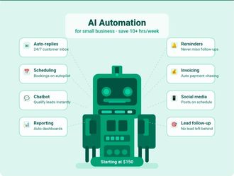 I'll automate your business with AI. Save hours every week.