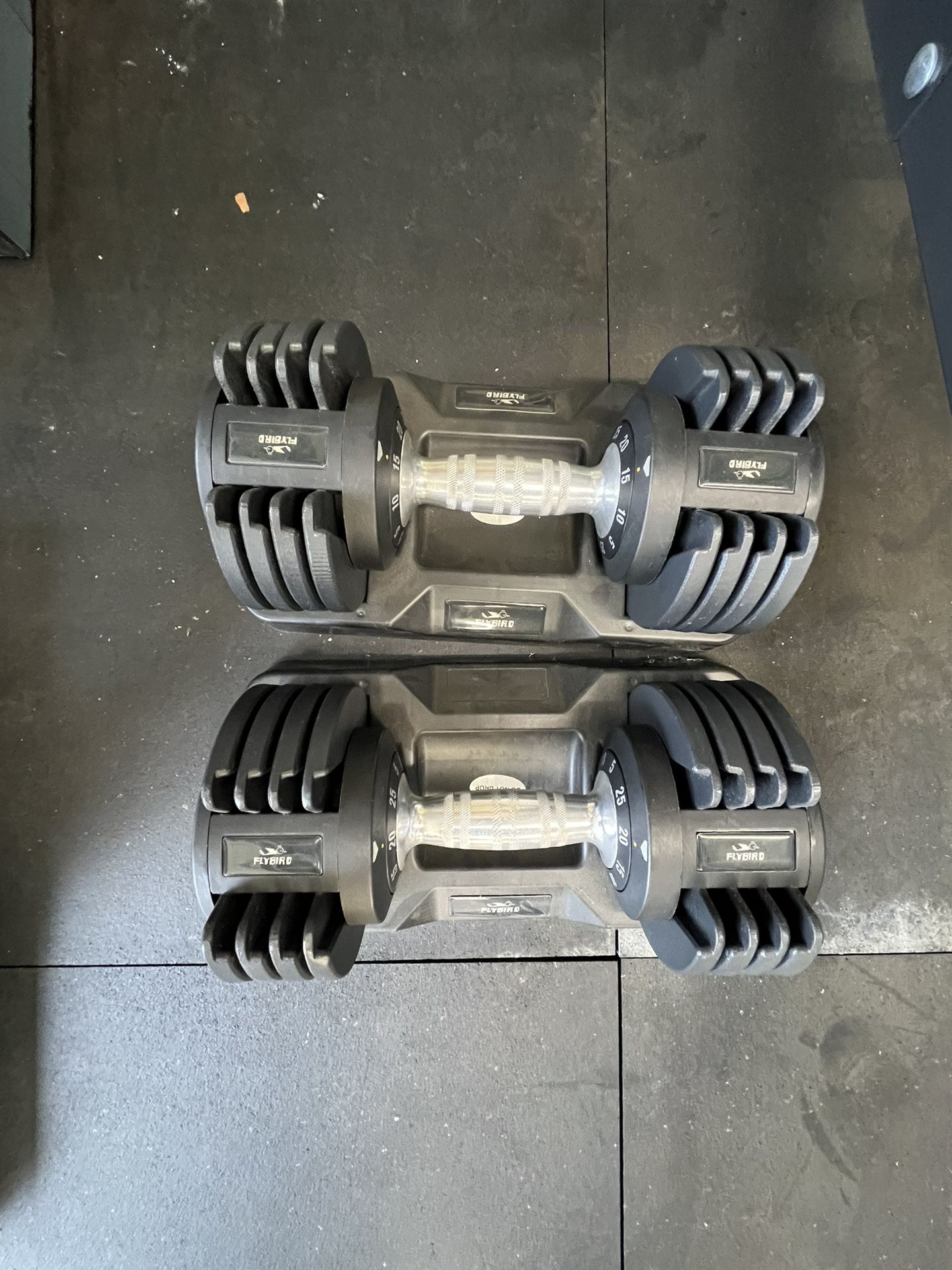flybird adjustable dumbbells set