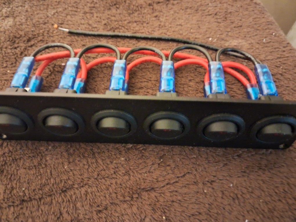 New 6 Button Toggle Switch