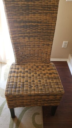 Wicker chair