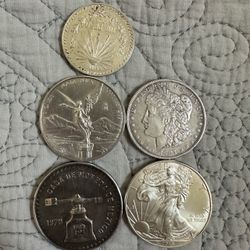 Silver coins