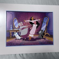 Disney Lithographs; Pocahontas And Tarzan
