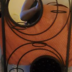 MIRROR CANDLE HOLDER DECORATIVE WALL  