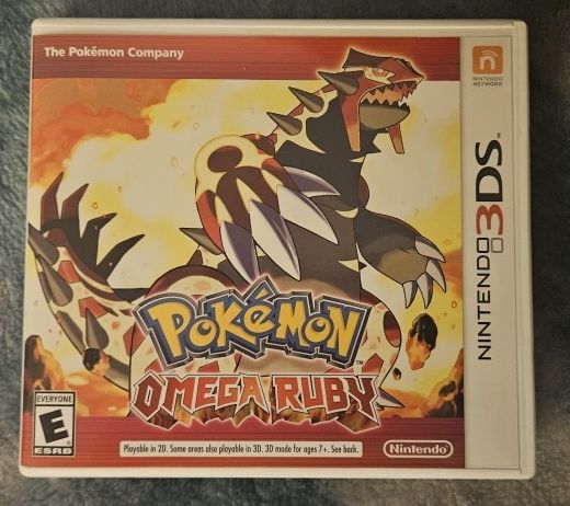 Pokemon Omega Ruby Nintendo 3DS Complete Authentic