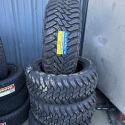 33x12.50/20 Accelera Tires Installed And Balanced 